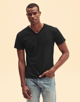 T-shirt Fruit of the Loom Original V-Neck T 10901 | Swedishmerch