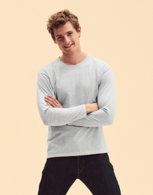 T-shirt Fruit of the Loom Original Long Sleeve T 11001 | Swedishmerch