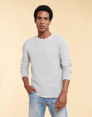 T-shirt Fruit of the Loom Iconic 195 Ringspun Premium Long Sleeve T 12501 | Swedishmerch