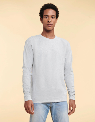 T-shirt Fruit of the Loom Iconic 195 Ringspun Premium Long Sleeve T 12501 | Swedishmerch