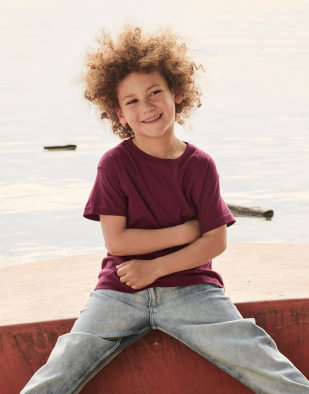 T-shirt Fruit of the Loom Kids Valueweight T 15801 | Swedishmerch
