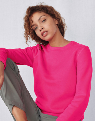 Sweatshirt B&C QUEEN Crew Neck_° 24342 | Swedishmerch