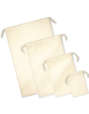 Väska Westford Mill Organic Premium Cotton Stuff Bag 66328 | Swedishmerch