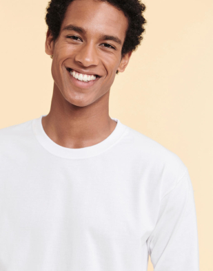 T-shirt Fruit of the Loom Iconic 195 Ringspun Premium Long Sleeve T 12501 | Swedishmerch